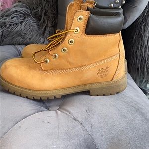 Boys 6” Timberland boots